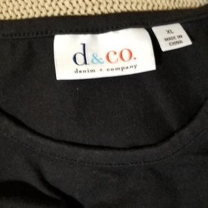 Basic Black Short Sleeve Shirt